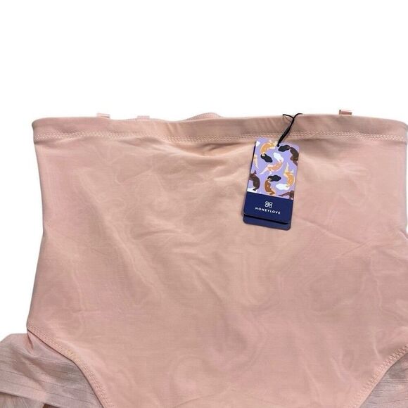 New Honeylove SuperPower Brief Shapewear Rose Tan Pink Size 2X No Straps New - Picture 4 of 8